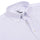 Luthai Blue Stripes on White Twill Button Down 2 Ply Giza Cotton Shirt