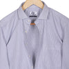 Luthai Premium White Grid Checks 2 Ply Giza Cotton Regular Fit Shirt