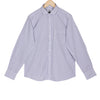 Luthai Premium White Grid Checks 2 Ply Giza Cotton Regular Fit Shirt