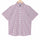 White Red Tattersall Checks Half Sleeves Cotton Shirt