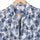 Coconut Tree Print Cuban Collar Beach half Sleeve Shirt