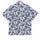 Coconut Tree Print Cuban Collar Beach half Sleeve Shirt