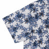 Coconut Tree Print Cuban Collar Beach half Sleeve Shirt