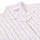 Sand Stripes on White Half Sleeve Linen Cuban Collar Shirt
