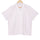Sand Stripes on White Half Sleeve Linen Cuban Collar Shirt