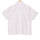 Sand Stripes on White Half Sleeve Linen Cuban Collar Shirt