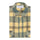 Desert Yellow Check Overdyed Ball Wash Shirt