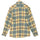 Desert Yellow Check Overdyed Ball Wash Shirt