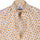 Yellow Valley Flower Poplin Print Half Sleeves Shirt