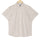 White Orange Tattersall Checks Half Sleeves Cotton Shirt