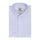 Fog Blue Gingham Regular Fit Half Sleeves Cotton Shirt for Men
