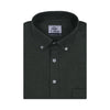 Dark Green Oxford Button Down Cotton Shirt