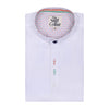 India Formal White Oxford Mandarin Collar Cotton Shirt