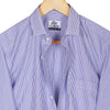 Royal Blue Regent Stripe 2 Ply Giza Cotton Premium Shirt