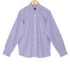 Royal Blue Regent Stripe 2 Ply Giza Cotton Premium Shirt