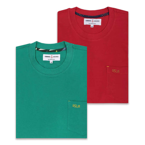 Soft Cotton Rich Polo T-shirt with Mandarin Collar - Pack of 3