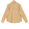 Sunrise Orange Rolled-up Sleeve Slim Fit Short Kurta